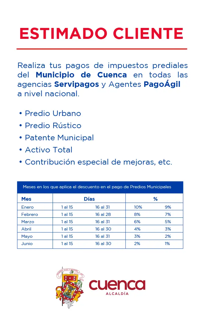Pagos cuenca