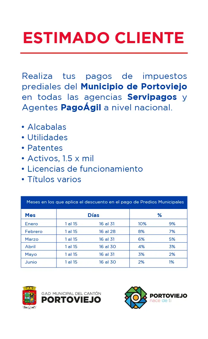 Pagos Portoviejo