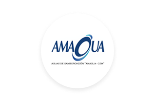 Logo de Agua Potable de Samborondón AMAGUA